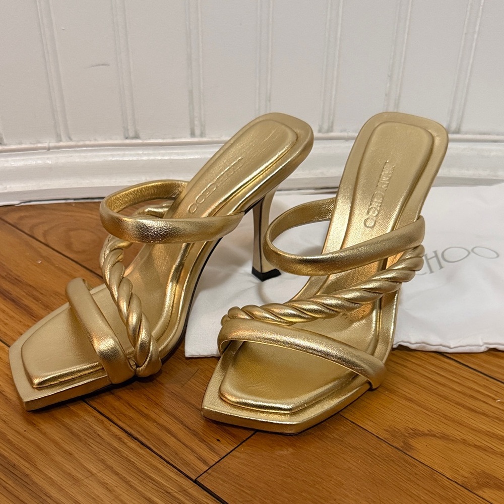 Jimmy Choo Diosa 90mm sandals. Comes with dust bag.